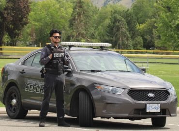 Frontline Integrated Security professional guard providing 24/7 protection in Kamloops and Penticton