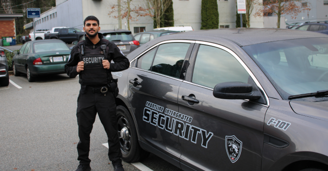 Professional security guard team providing 24/7 protection in BC